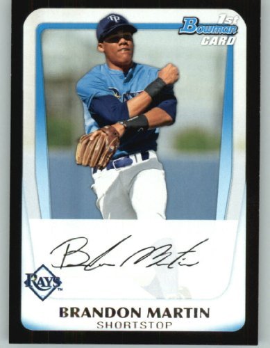 2011 Bowman Draft Prospects #BDPP55 Brandon Martin - Tampa Bay